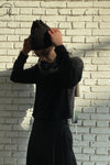 Werkstatt Munchen carbon color cashmere hat M8013